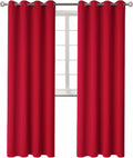 Room Darkening Curtains 95 in Long - 2 Panels Blackout Thermal Drapes