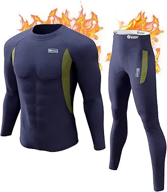 CL Thermal Underwear Long Johns Set for Winter Sports Gear