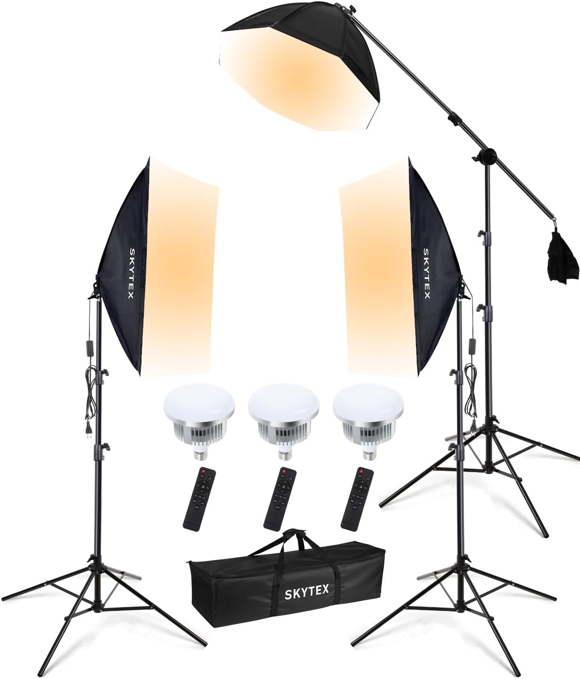 Skytex Softbox Lighting Kit for Professional Photography Needs