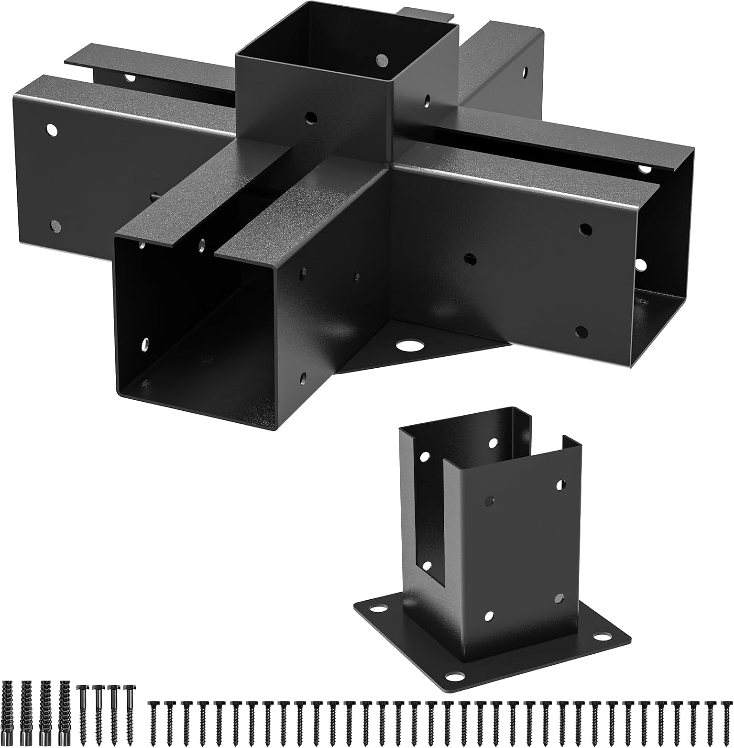 4x4 Pergola Brackets Kit for DIY Modern Outdoor Structures