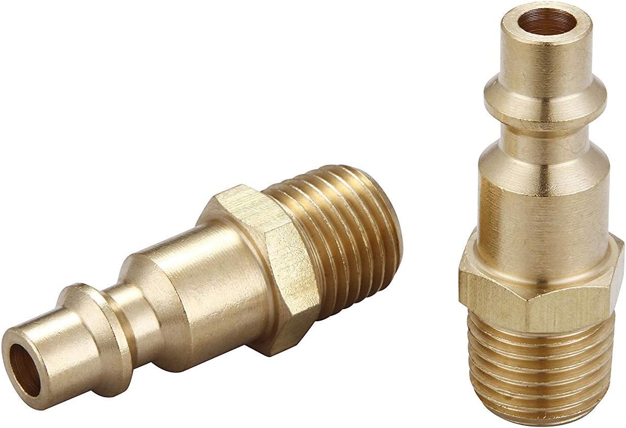 Quick-Connect Air Plug Kit - Industrial Grade Brass