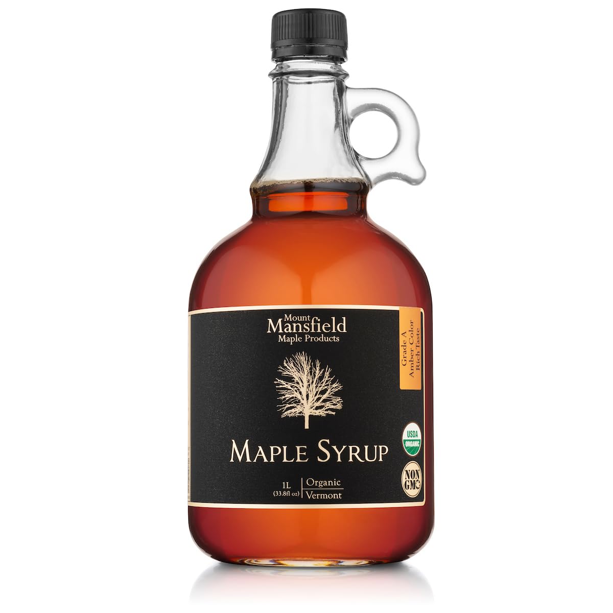 Mansfield Maple Certified Organic Pure Vermont Maple Syrup Grade A