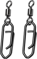 Atibin Freshwater Barrel Fishing Swivels Stainless Heavy Duty - Smooth