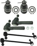 TRQ 6-Piece Front Steering & Suspension Kit for 2005-07 Caravan