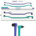 Cat Toothbrush Dual Sided Kitten Toothbrush Set of 2 - Small Micro