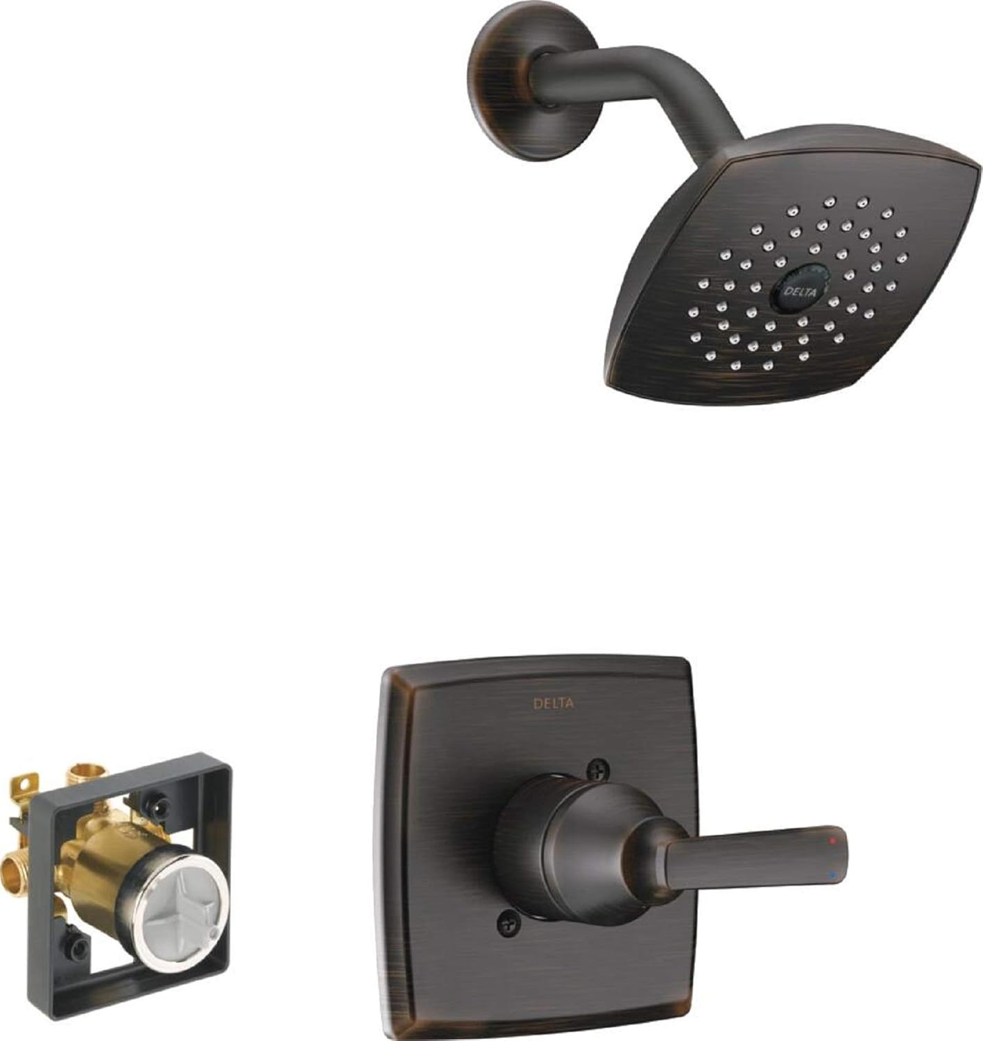 Delta Faucet Ashlyn 14 Series Shower Trim Kit with Powerful Spray