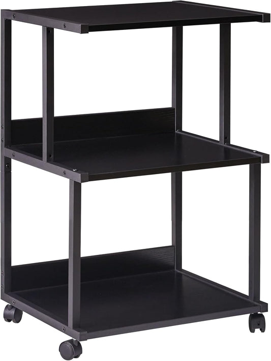 IBUYKE Printer Stand with Storage - Organize Efficiently!