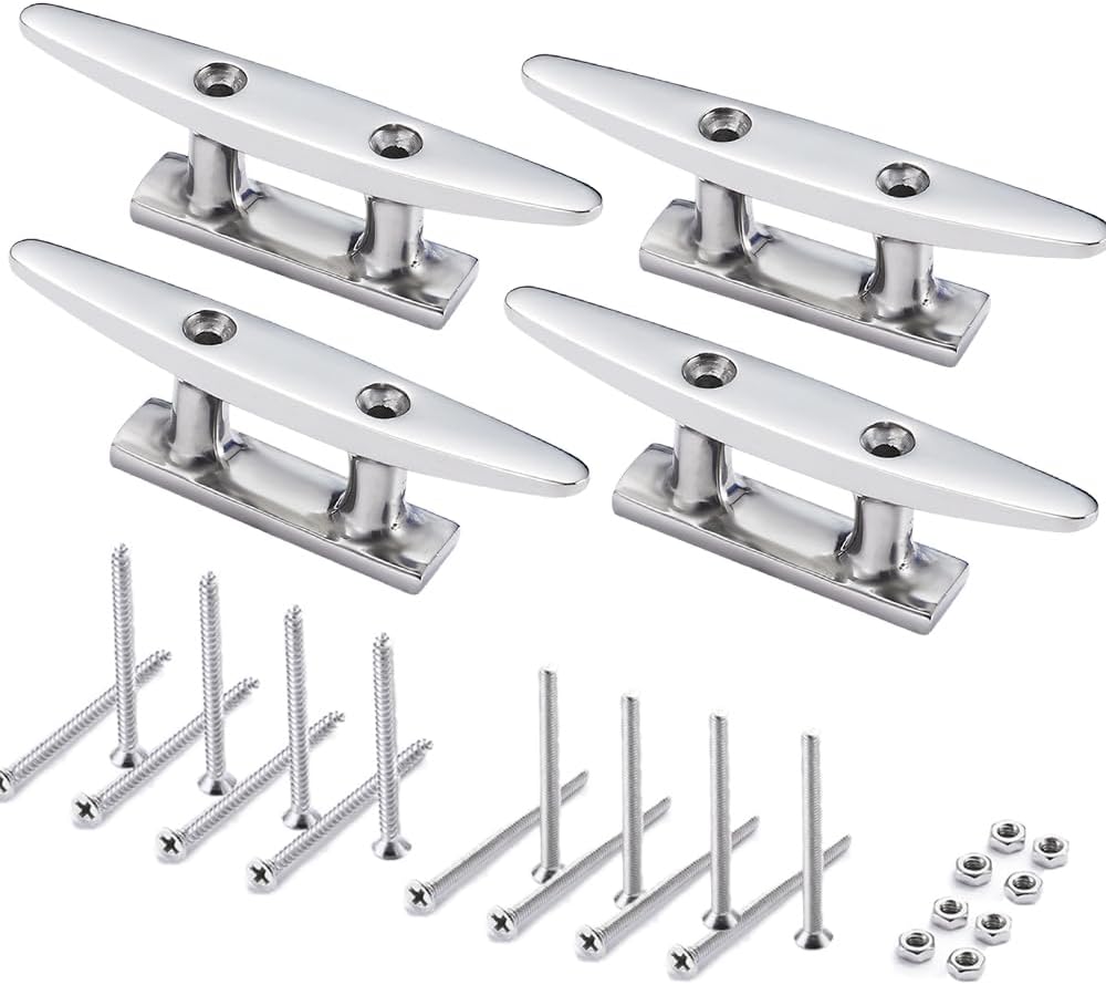 Boat Cleat Open Base 316 Stainless Steel Dock Cleat for Mooring