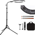 18in 60W LED Ring Light with Stand - Dimmable Beauty Lighting