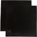 96 Pack Allxinlog Acoustic Foam Panel Wedge Soundproofing Tiles