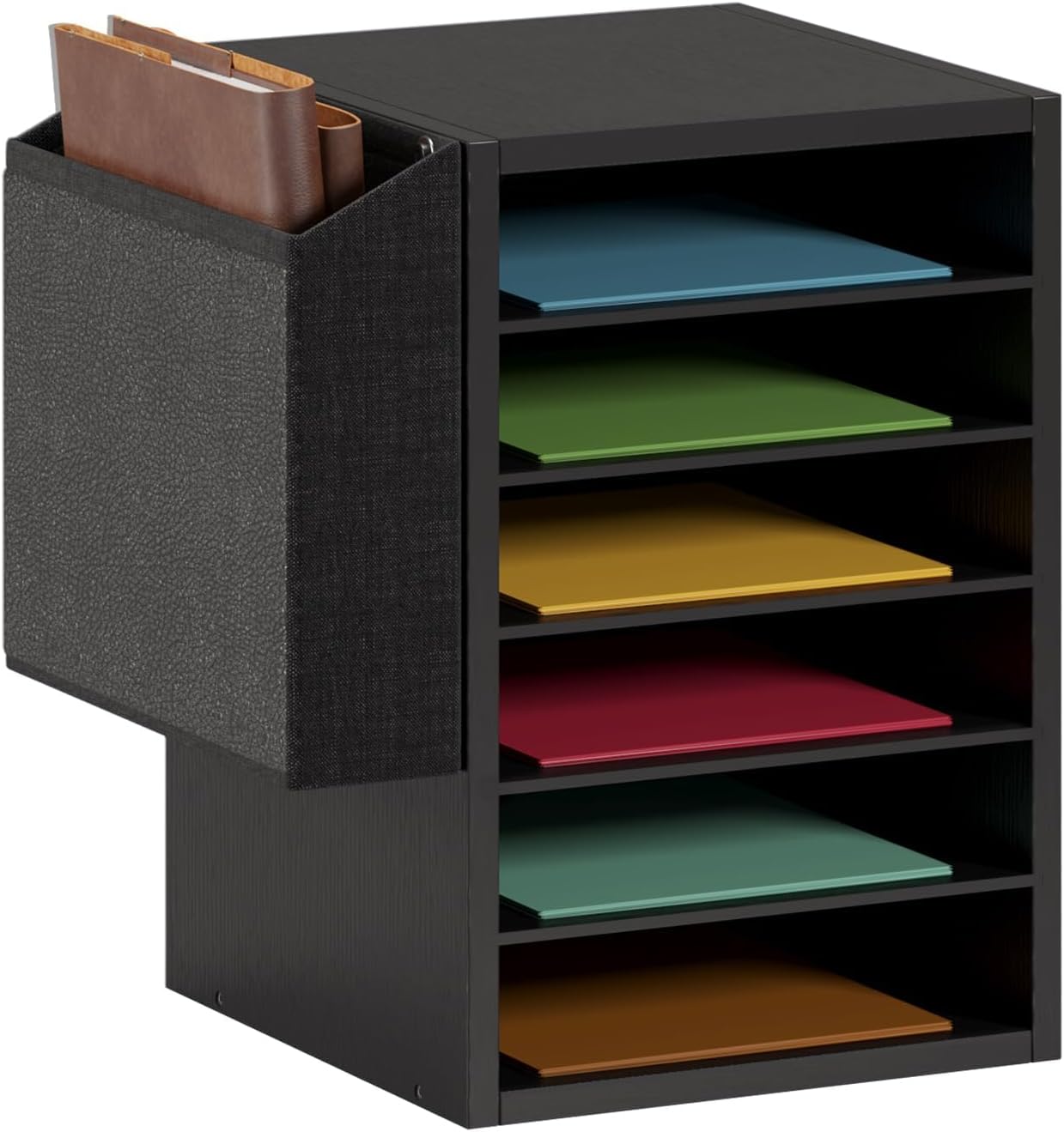 Literature Organization Paper Storage Slot for Office Desk Use