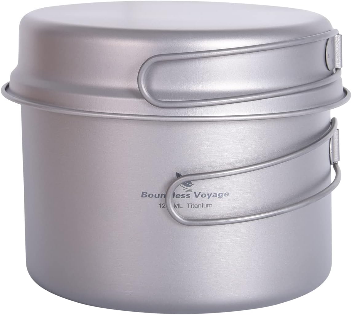 Titanium Pot & Pan Set: Ultimate Outdoor Cooking Gear
