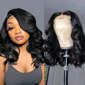 Wear and Go Glueless 4x4 Body Wave Bob Wig Human Hair - Pre Plucked