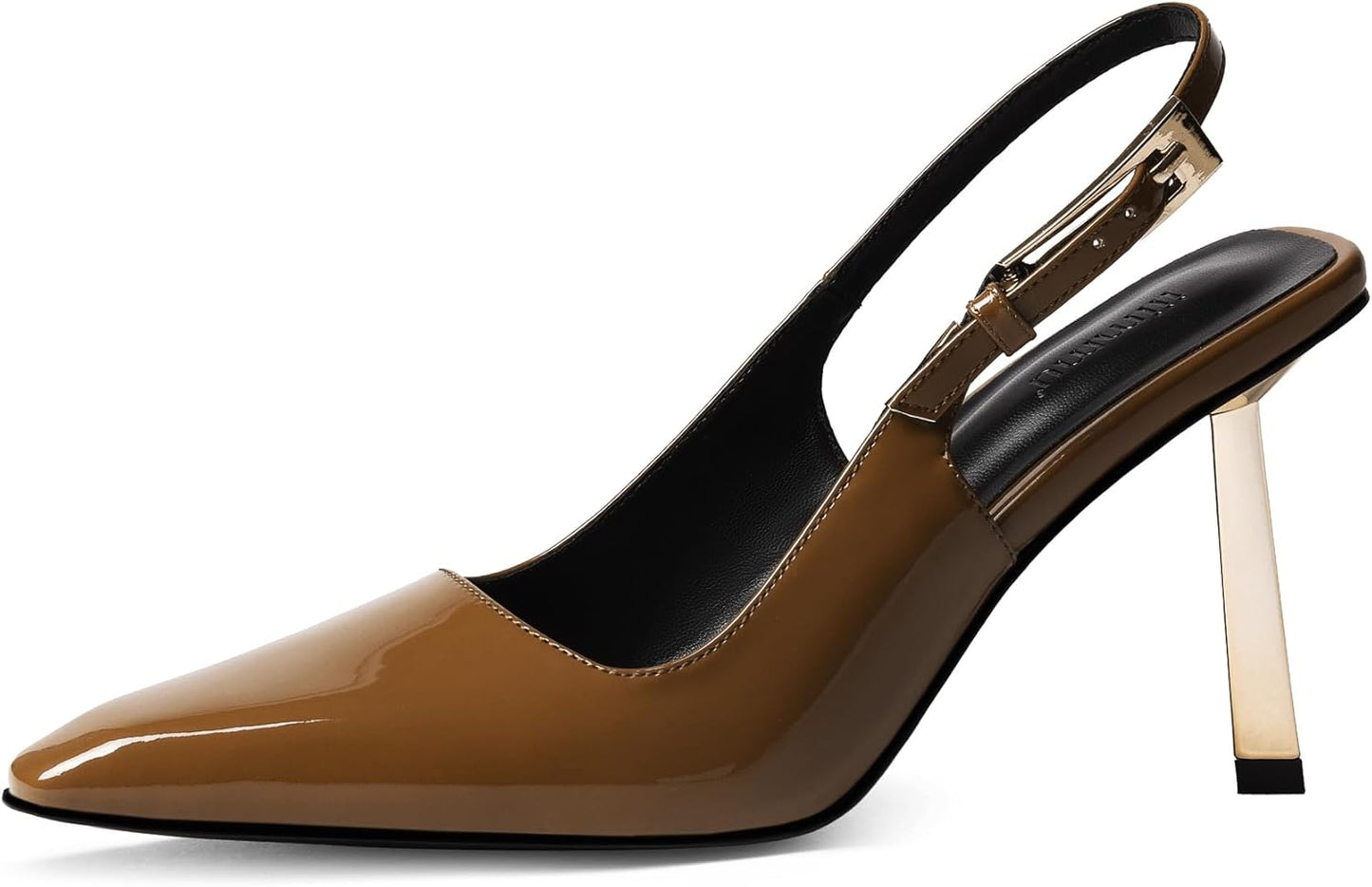 iiimmu Slingback Heels for Women with Stylish Kitten Heels