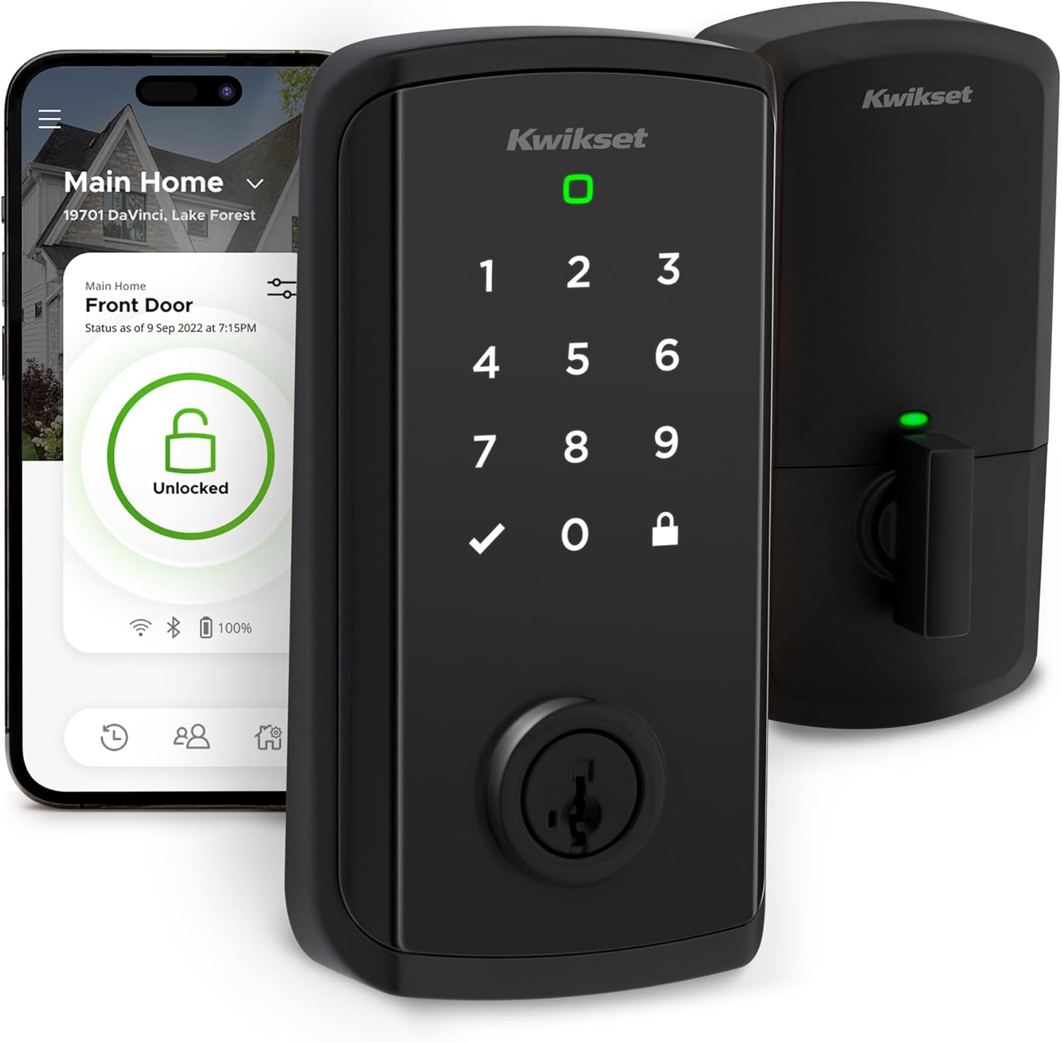 Kwikset Halo Select Smart Lock with Keyless Entry and Wi-Fi