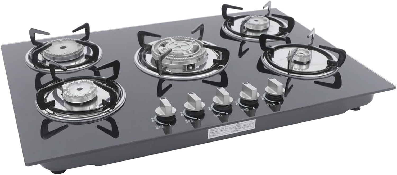 30 in Gas Cooktop Stove with 5 Burners for Your Kitchen