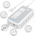 220V to 110V Voltage Converter for Europe - 65W Fast Charging, 350W
