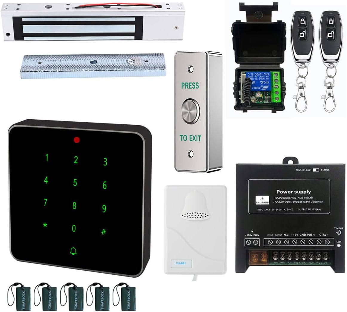 Electric Magnetic Lock Kit for Enhanced Security and Access Control