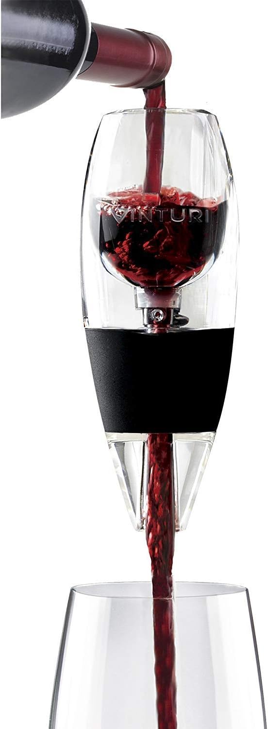 Vinturi Red Wine Aerator Enhances Flavors with Smoother Finish