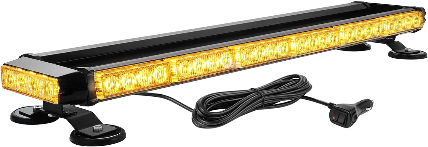 WOWTOU Rooftop Safety Flashing Amber Strobe Light Bar Review