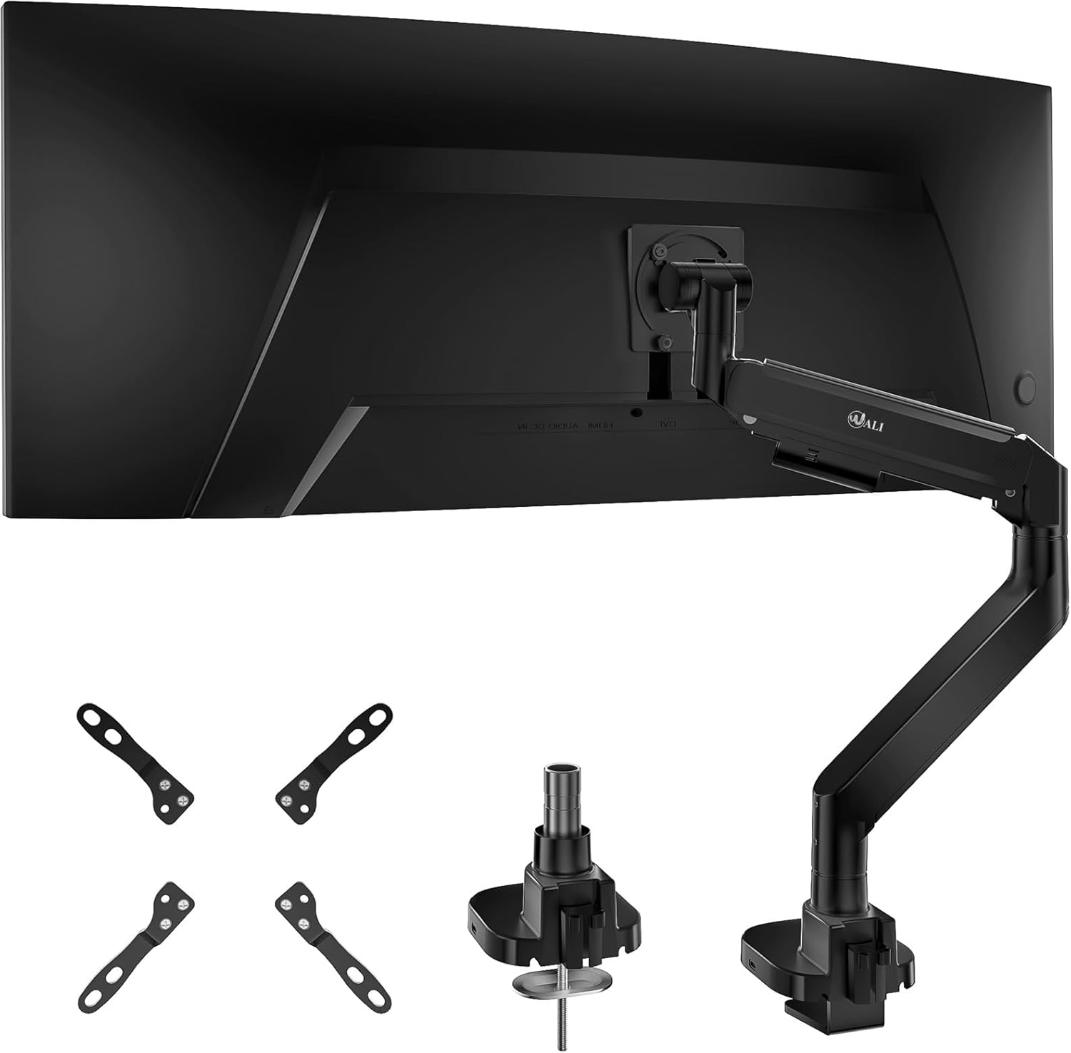 WALI 24-57in Monitor Arm for Heavy Duty Ultrawide Screens