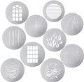 Aputure 10 GOBO Kit Compatible with Spotlight Mount - Shape Light