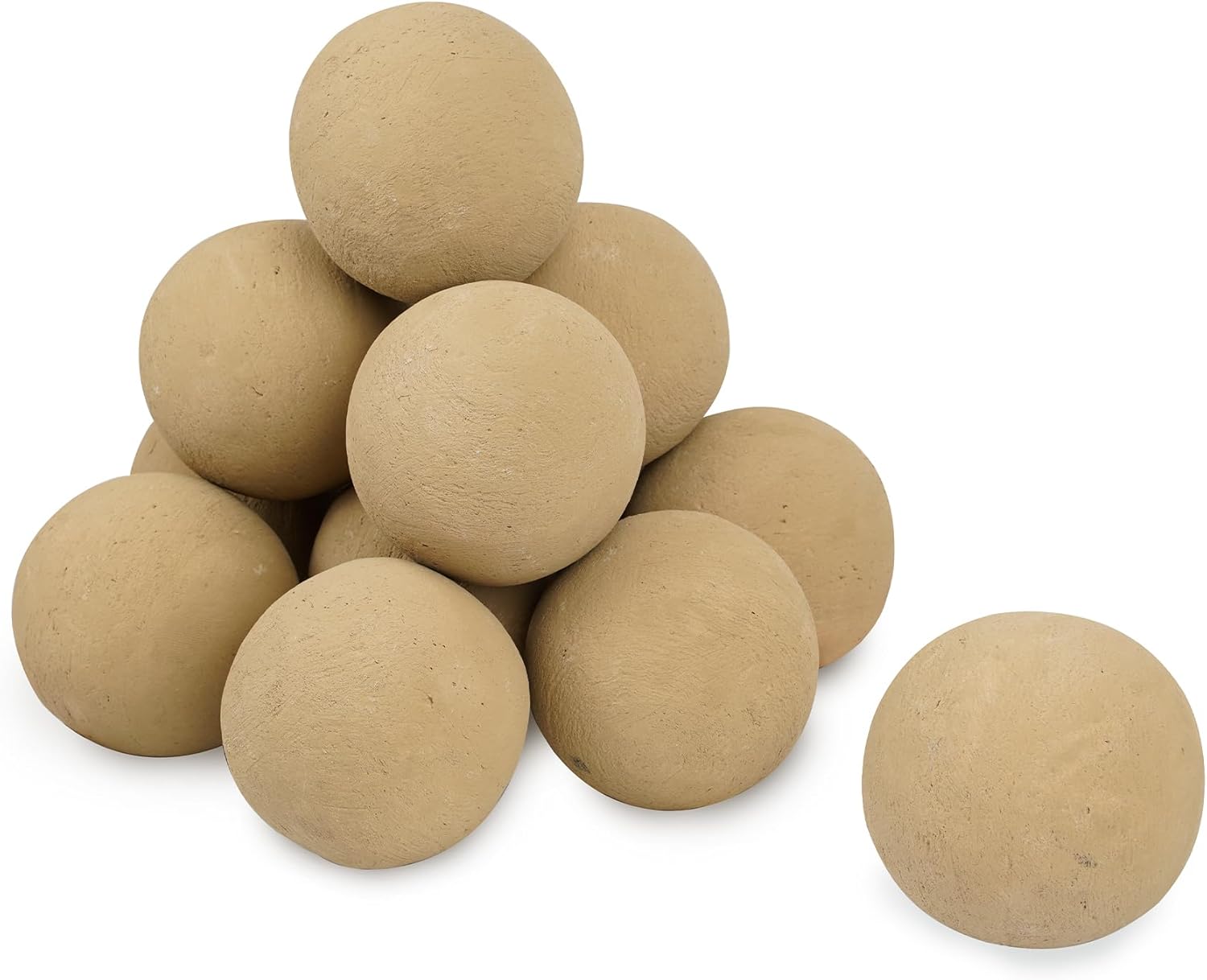 Skyflame 4-inch Ceramic Fire Balls for Fire Pits and Fireplaces