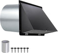 12 Inch Wall Vent Hood Exhaust Vent Cap Dryer Vent Cover - Durable