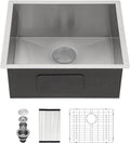 Kichae 21 Inch Kitchen Bar Sink Undermount Single Bowl - Compact