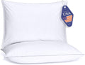 Down Alternative King Pillows 2-Pack - Hotel Comfort and Cooling