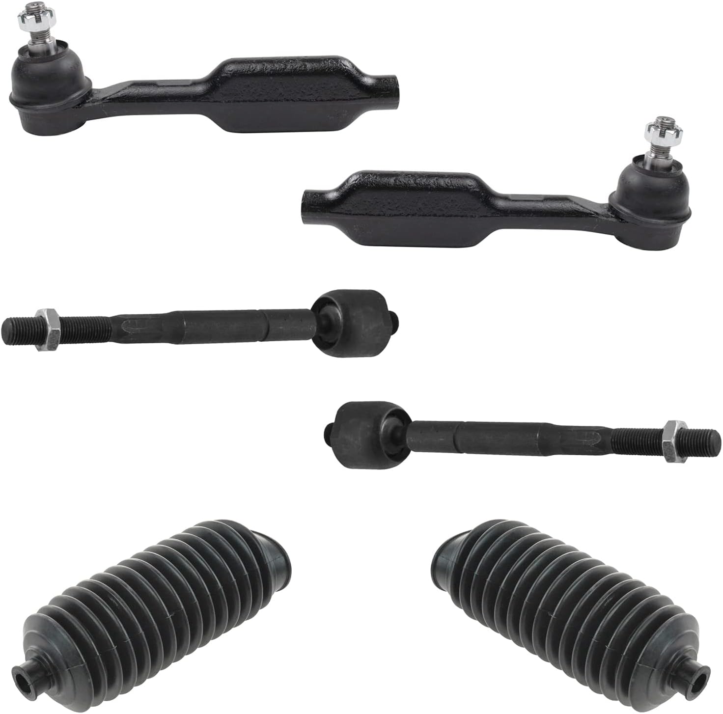 TRQ Front Steering Kit for 2005-2009 Honda Odyssey Vehicles