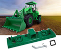 Tractor Bucket Grab Hooks Bolt-on Plate 2in Receiver - Heavy Duty