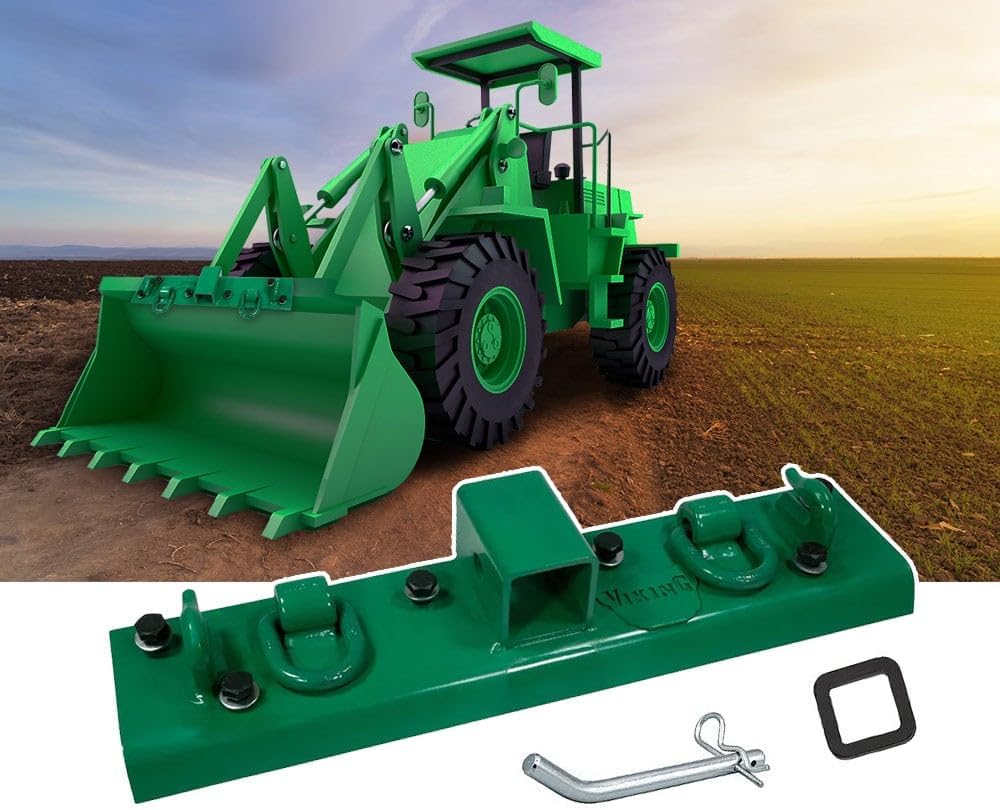 Mytee Products Tractor Bucket Grab Hooks for 2in Hitch Receiver