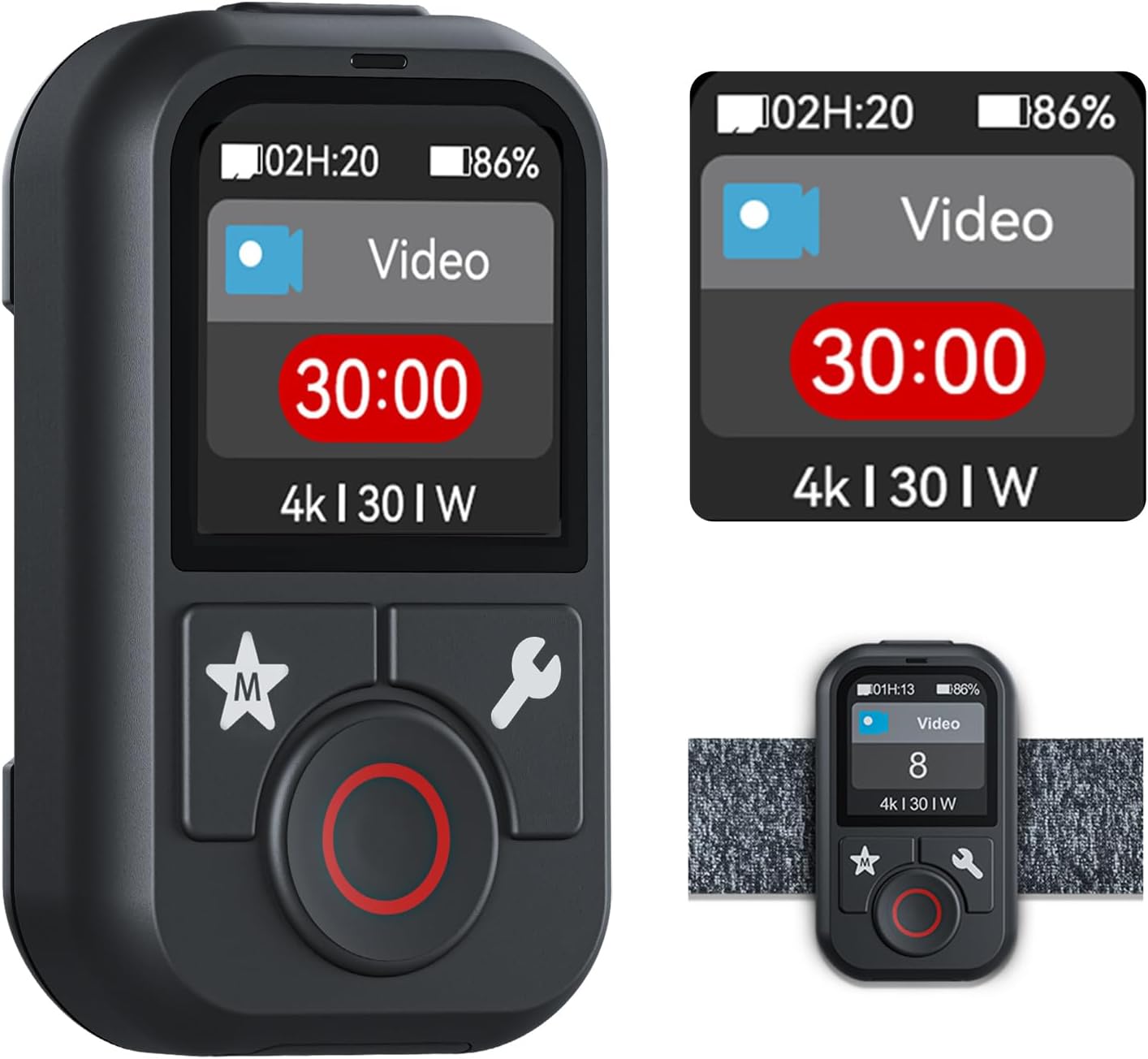 Smart Remote Control for GoPro Hero 13 12 11 10 9 8 MAX