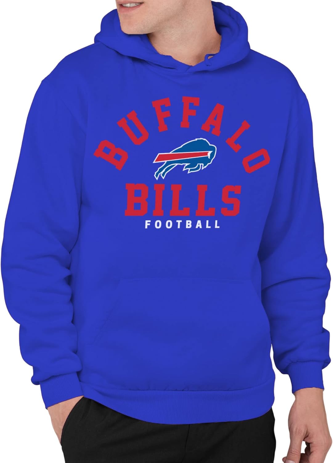 Buffalo Bills Unisex Adult Pullover Hoodie - NFL Apparel