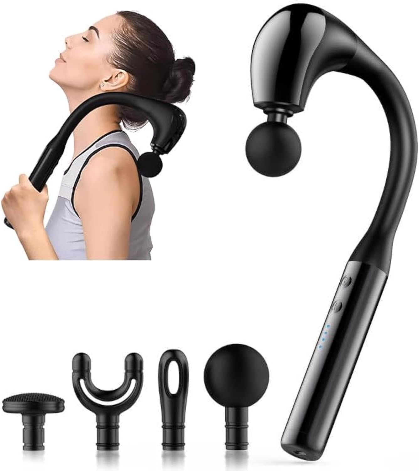 Revolutionary U-Shaped Back Massager for Deep Tissue Relief