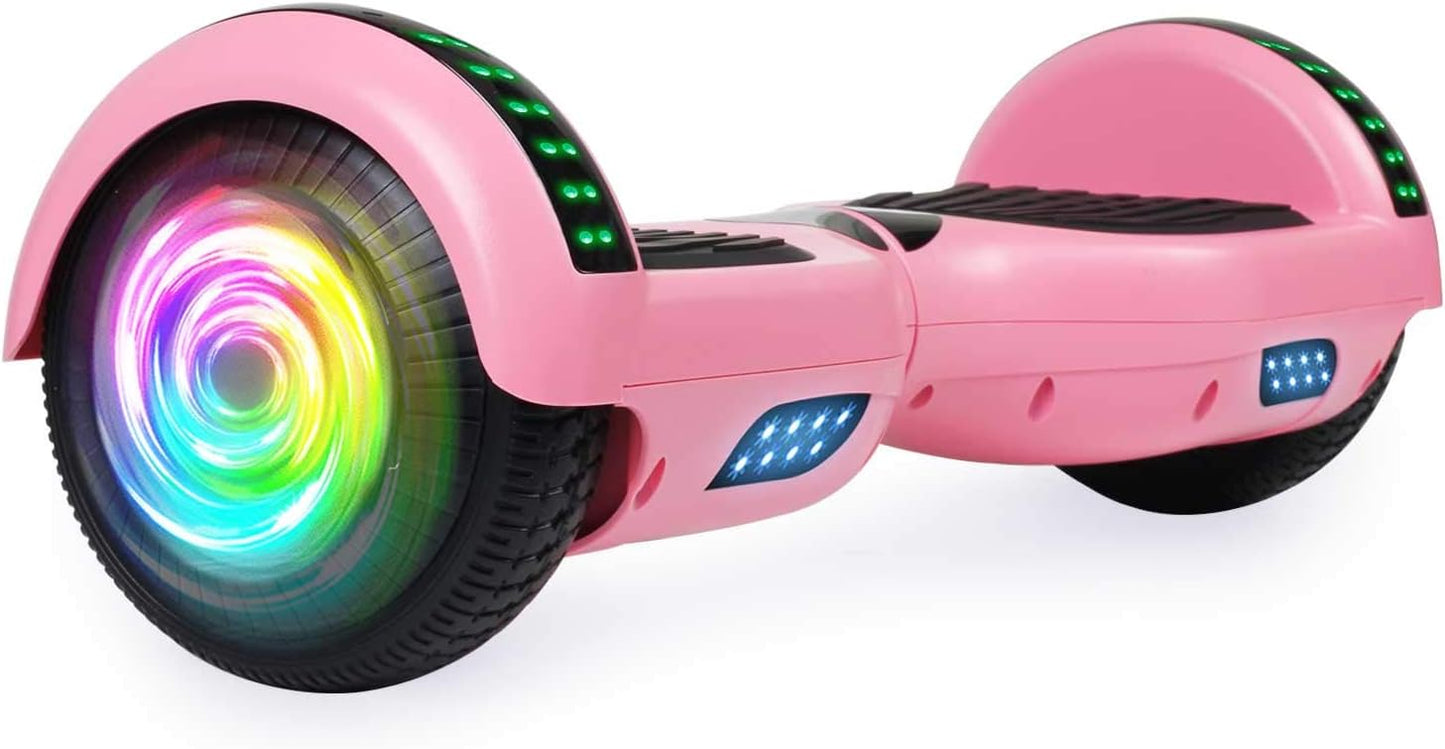 SISIGAD Scooters for Kids Ages 6-12 with Bluetooth Speaker