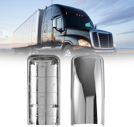 Chrome Door Mirror Covers for Freightliner Cascadia 2008-2017
