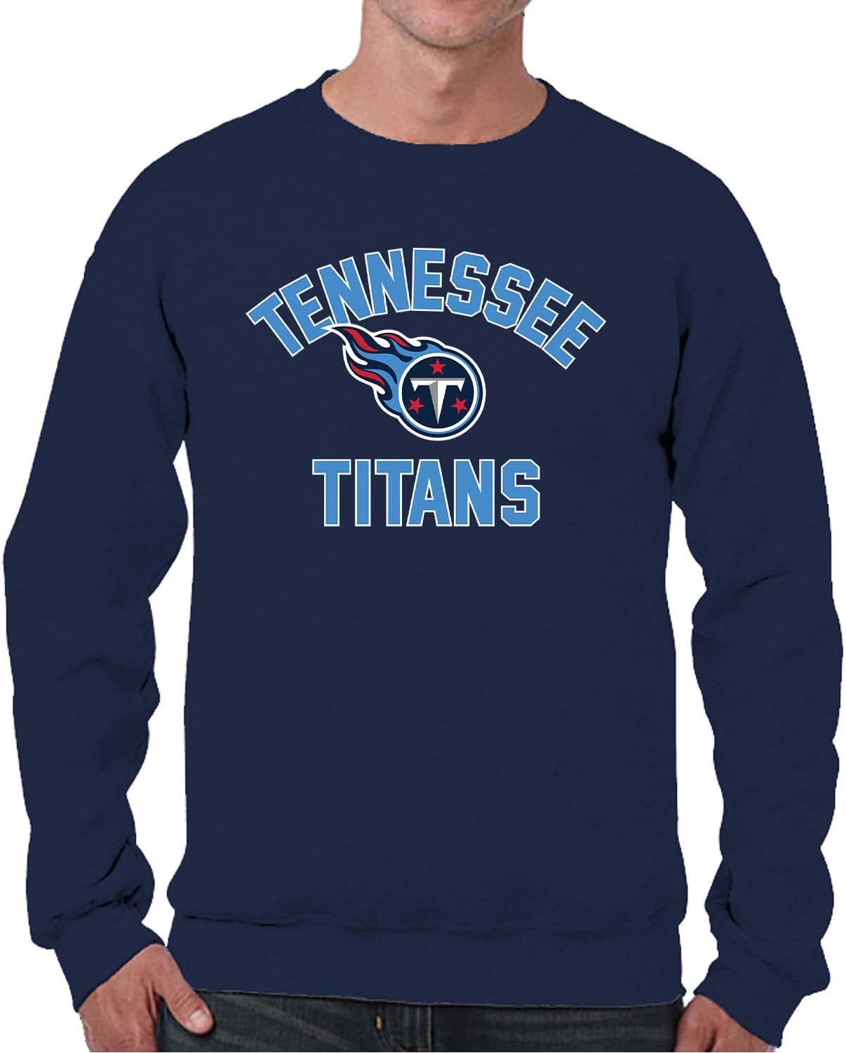 Tennessee Titans Adult Gameday Football Crewneck Sweatshirt