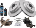 Rear Brake Pad & Rotor Kit for 2012-2013 BMW 328i - Complete Rear