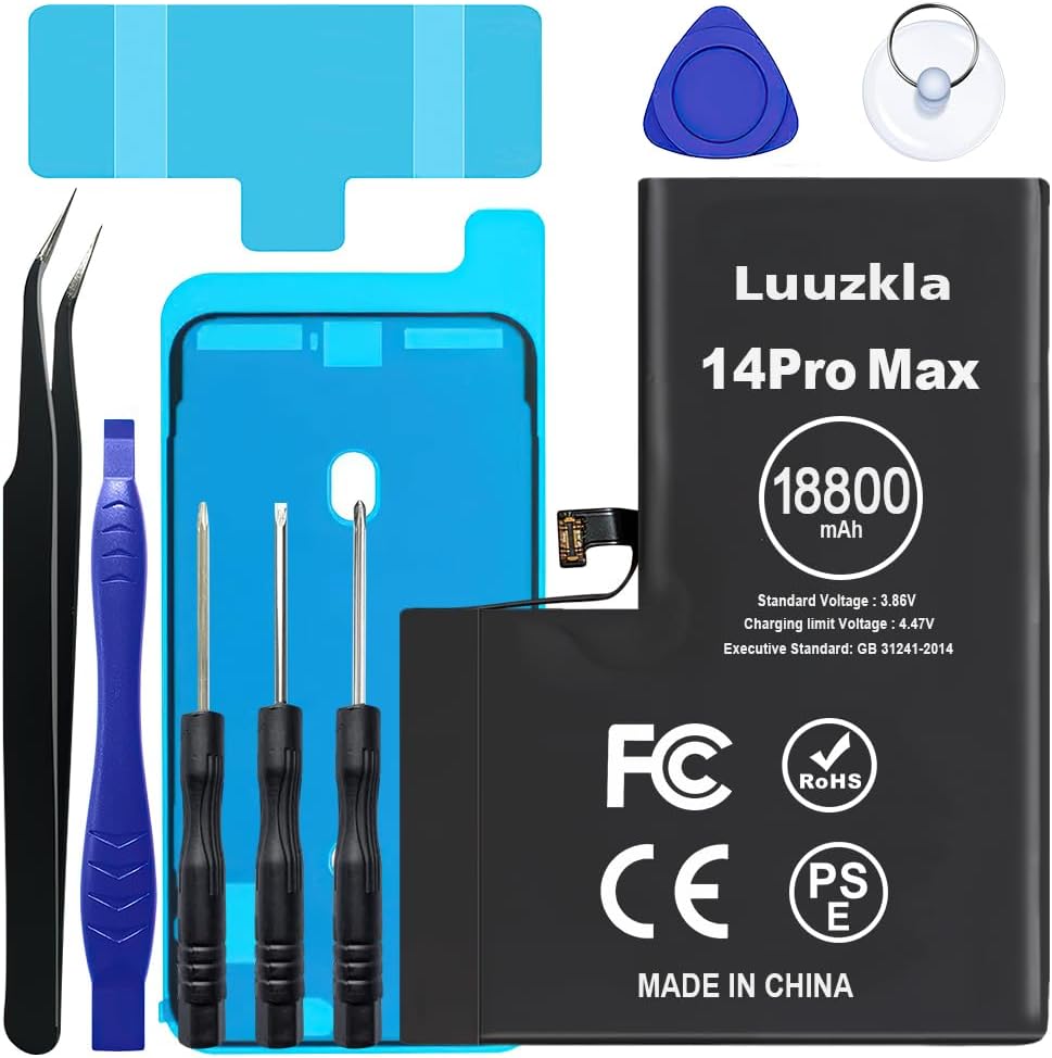 18800mAh Super Capacity Battery Compatible with iPhone 14 Pro Max