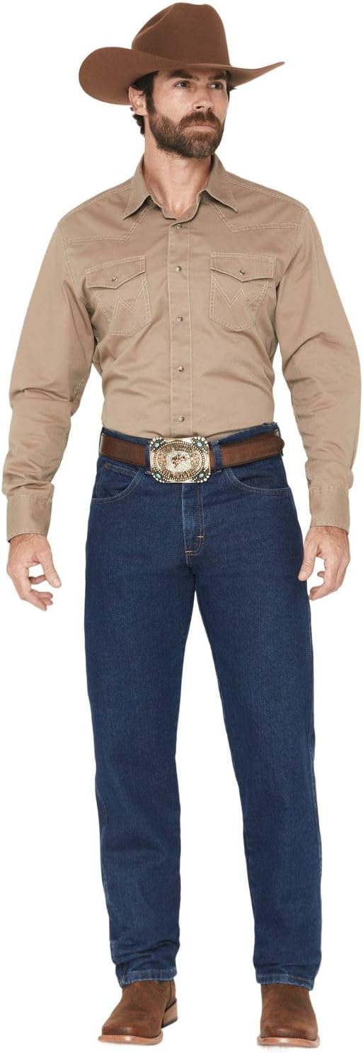 Wrangler Mens Relaxed Fit Jeans for Comfort and Style