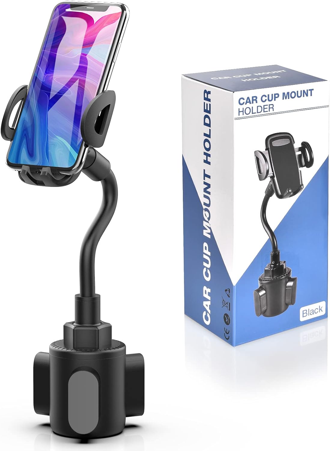 Adjustable Cup Phone Holder for Hands-Free Driving