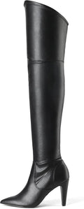 DREAM PAIRS Thigh High Over the Knee Boots - Sexy Pointed Toe