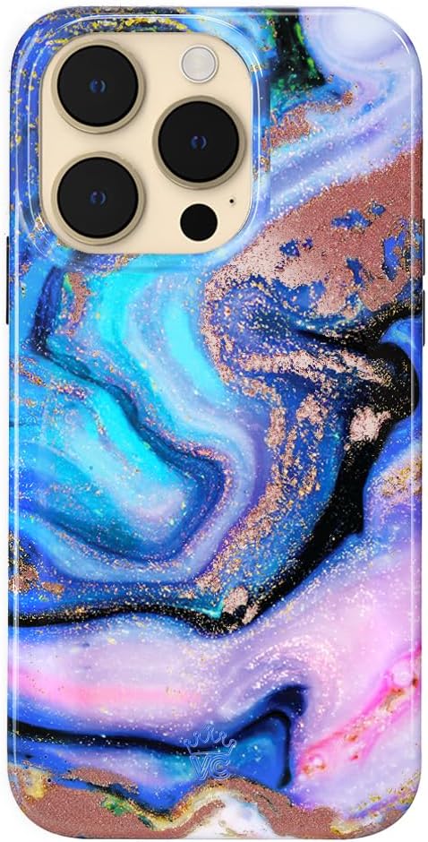 VELVET CAVIAR iPhone 14 Pro Case with MagSafe - Galaxy Glitter