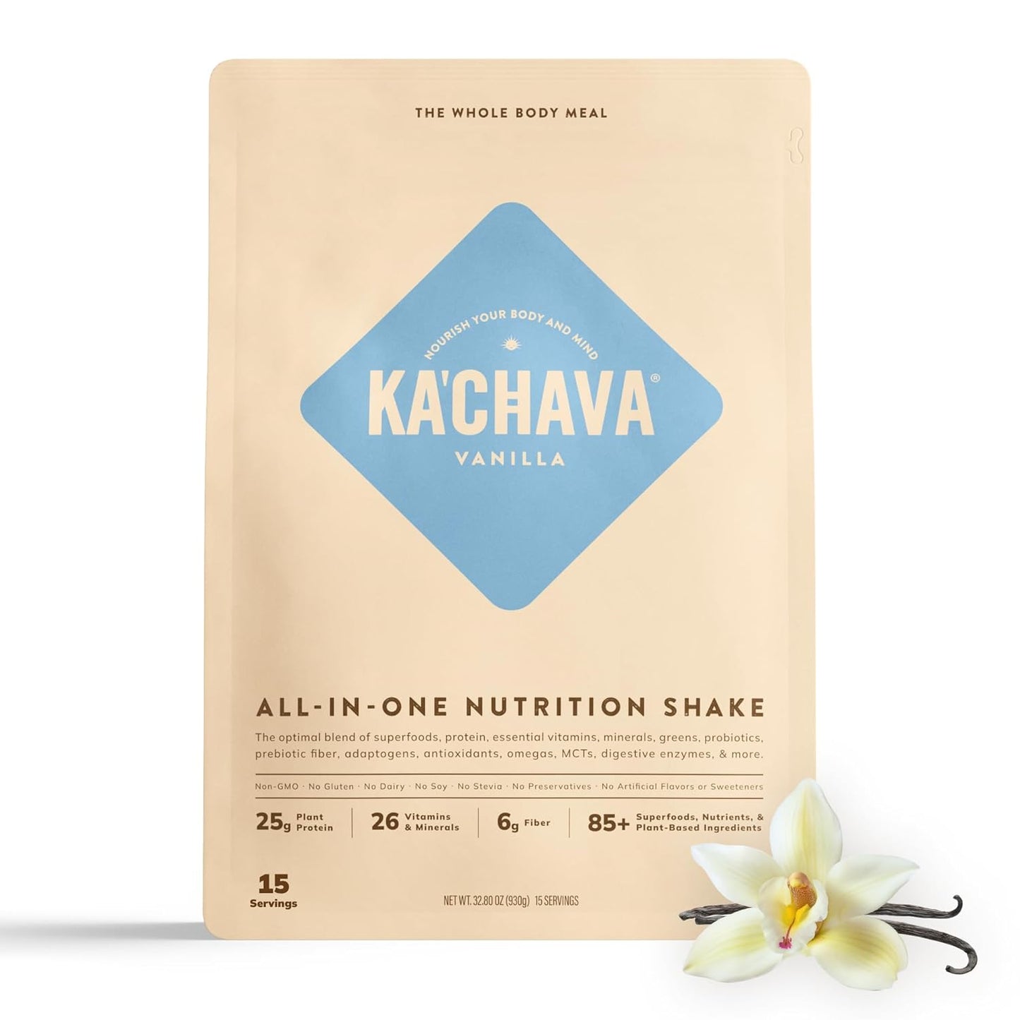 Ka'Chava All-In-One Superfood Shake - Complete Nutrition in Every Sip!