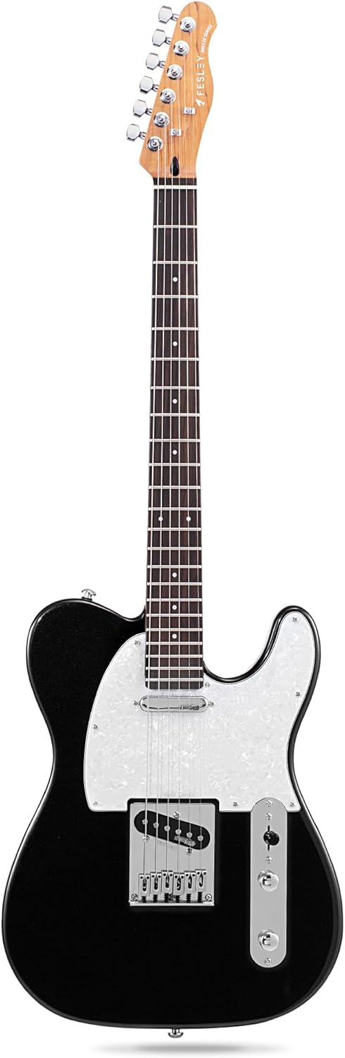 Fesley Electric Guitar: Premium Wilkinson Pickups, Grover Tuners