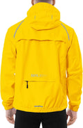 Men's Rain Jacket Waterproof Windbreaker - Lightweight, Packable