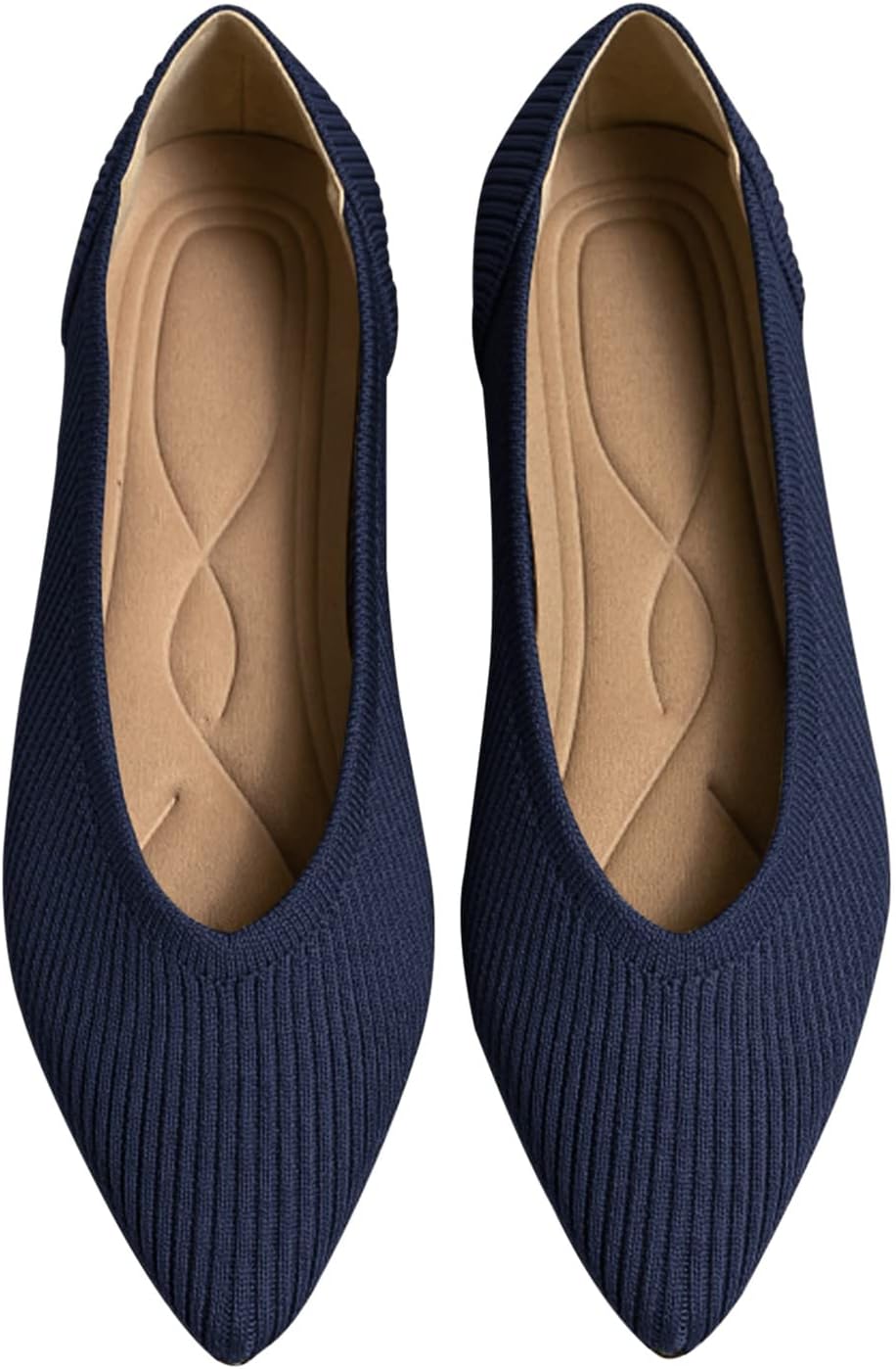 Comfortable Women's Flats Shoes with Pointed Toe Design