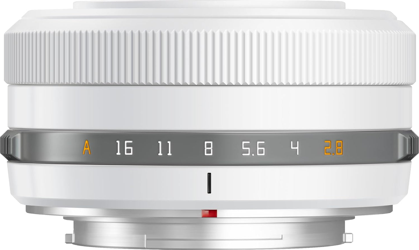 TTArtisan AF 27mm F2.8 XF Polar White Limited Edition Lens